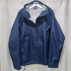Patagonia Men's Torrentshell Jacket Classic Navy CNY 85240SP20 Size L FLAW